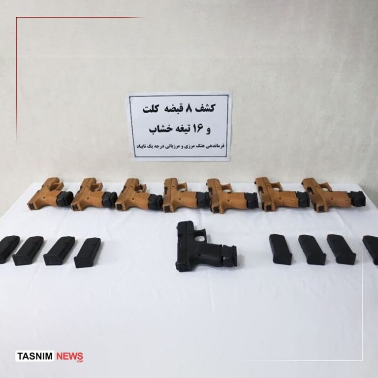 إحباط تهريب أسلحة وذخائر في تايباد شرق ايران