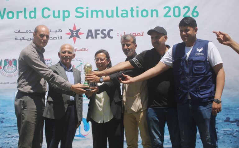 بحضور رسمي وإعلامي واسع.. إطلاق مشروع “محاكاة كأس العالم 2026” في غزة