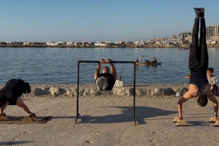 الكاليستنكس تكتب قصة تحدٍ في غزة